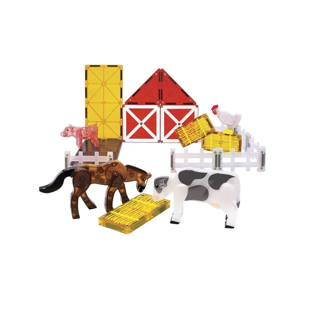 Magna Tiles Çiftlik Hayvanları Manyetik Bloklar - 25 Parça
