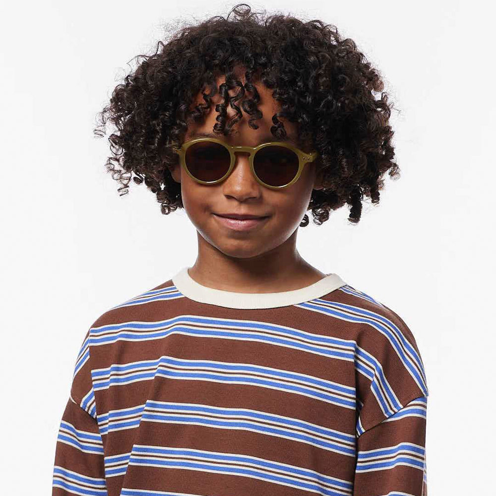 Izipizi Kids #D Çocuk Güneş Gözlüğü 5-7 Yaş - Olive