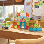 Magna Tiles City Center Manyetik Bloklar - 110 Parça