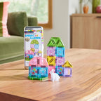 Magna Tiles Travel Set - Bahar Bahçe Seti Manyetik Bloklar - 24 Parça