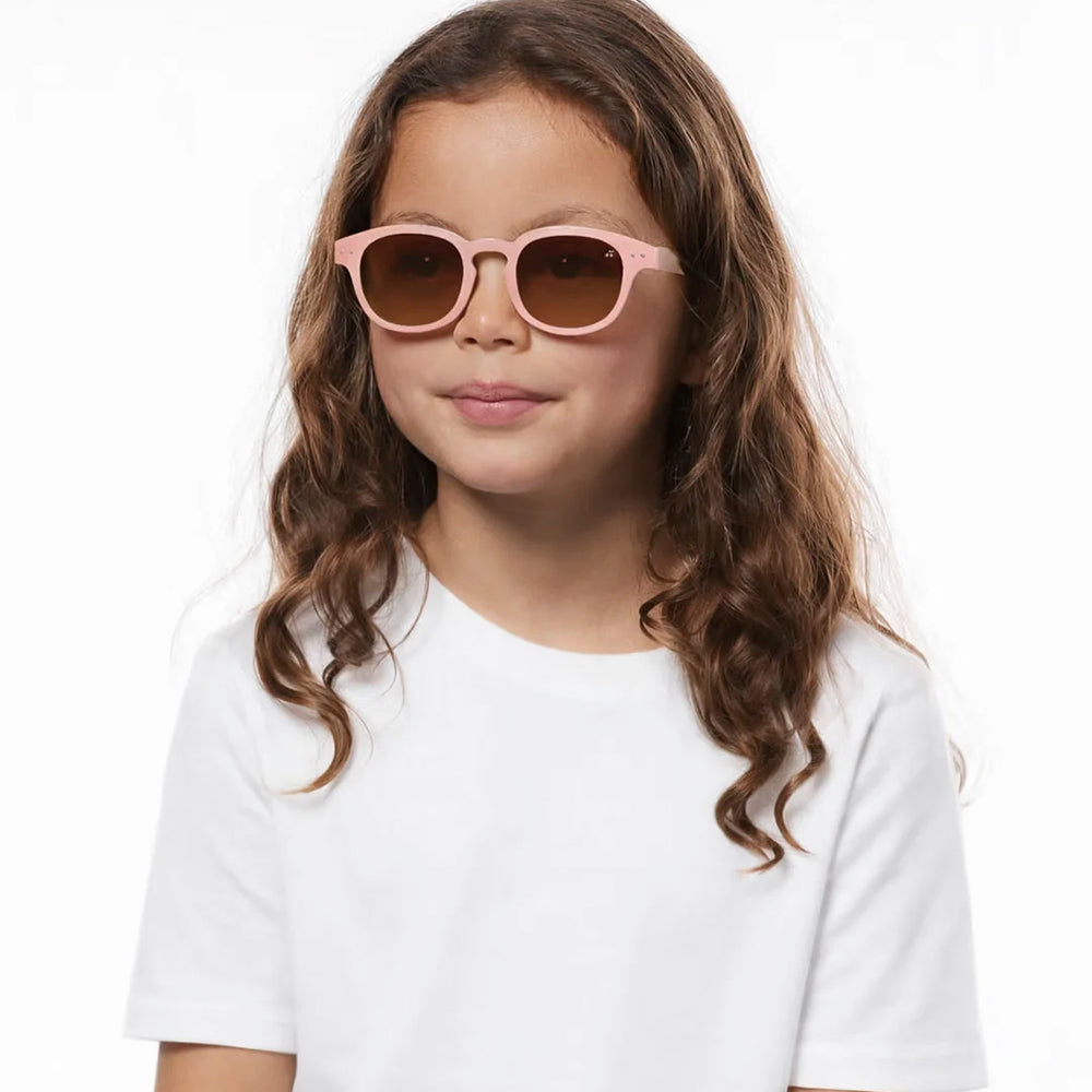 Izipizi x Maison Bonpoint Kids #C Çocuk Güneş Gözlüğü 5-7 Yaş - Sweet Pink
