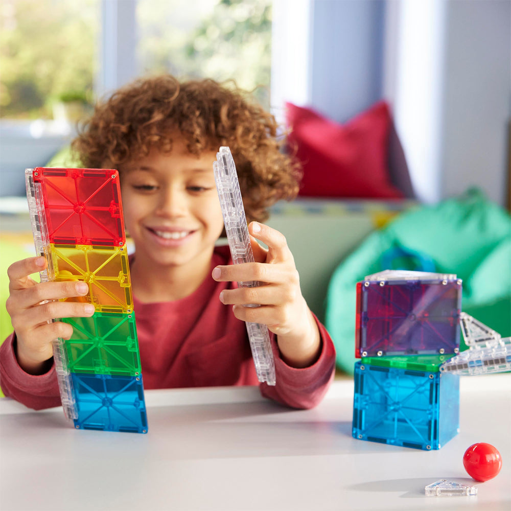 Magna Tiles Rail Racers Manyetik Bloklar - 33 Parça
