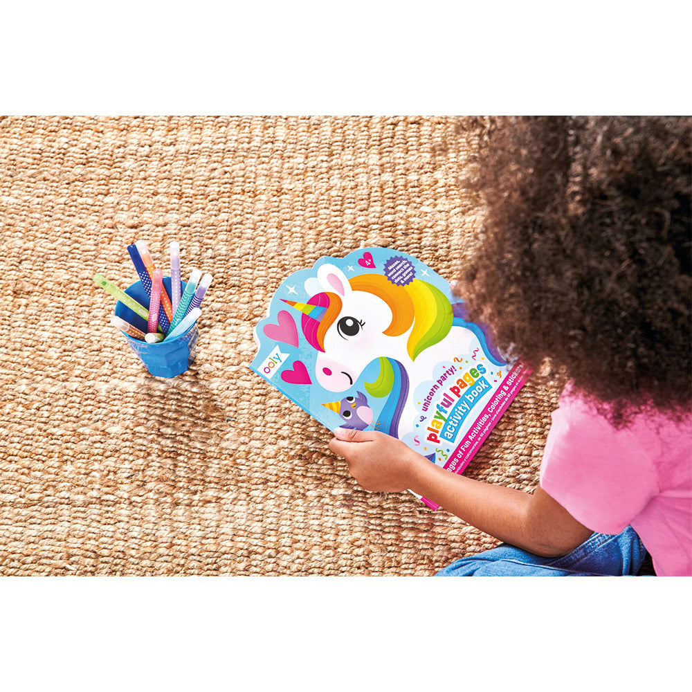 Ooly Playful Pages Aktivite Kitabı - Unicorn Party