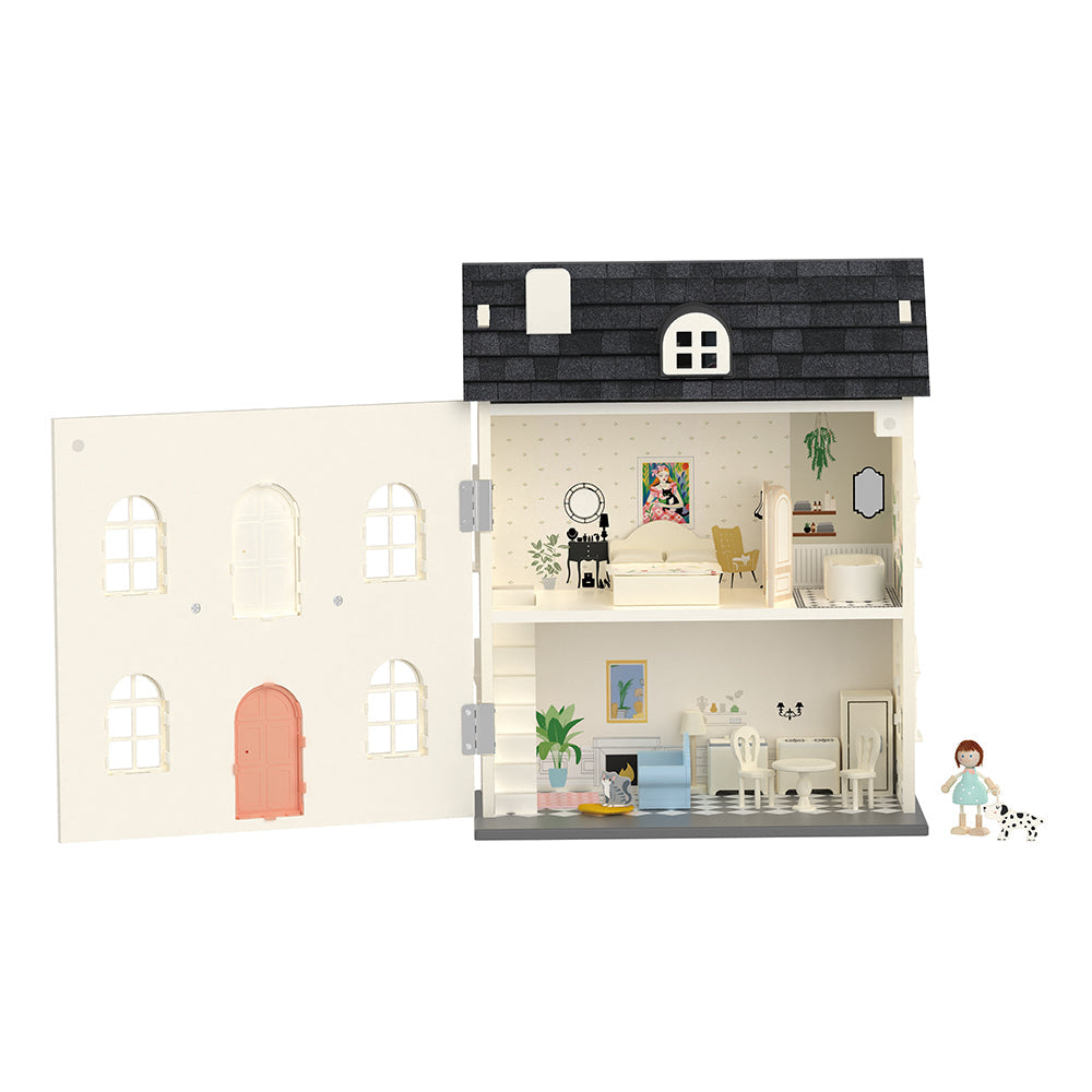 Classic World Ahşap Vintage Bebek Evi