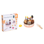 Classic World Ahşap Pasta Seti