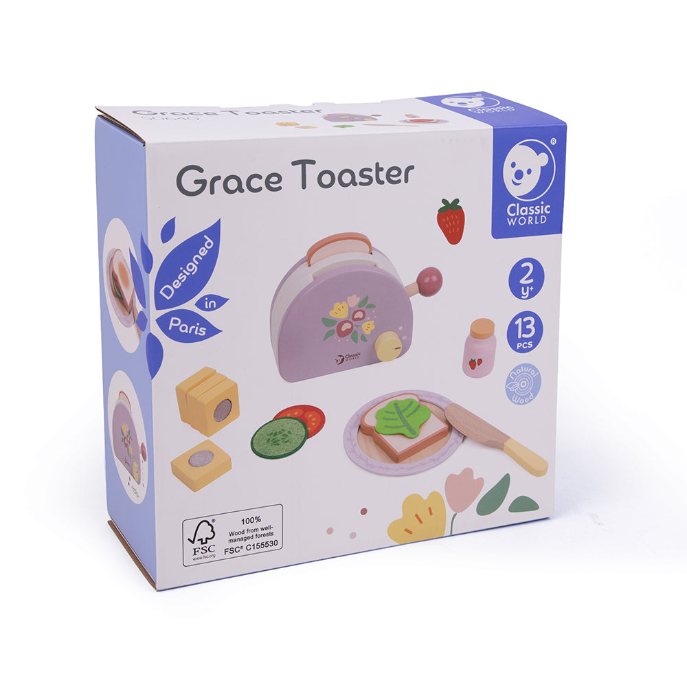 Classic World Ahşap Grace Tost Makinesi