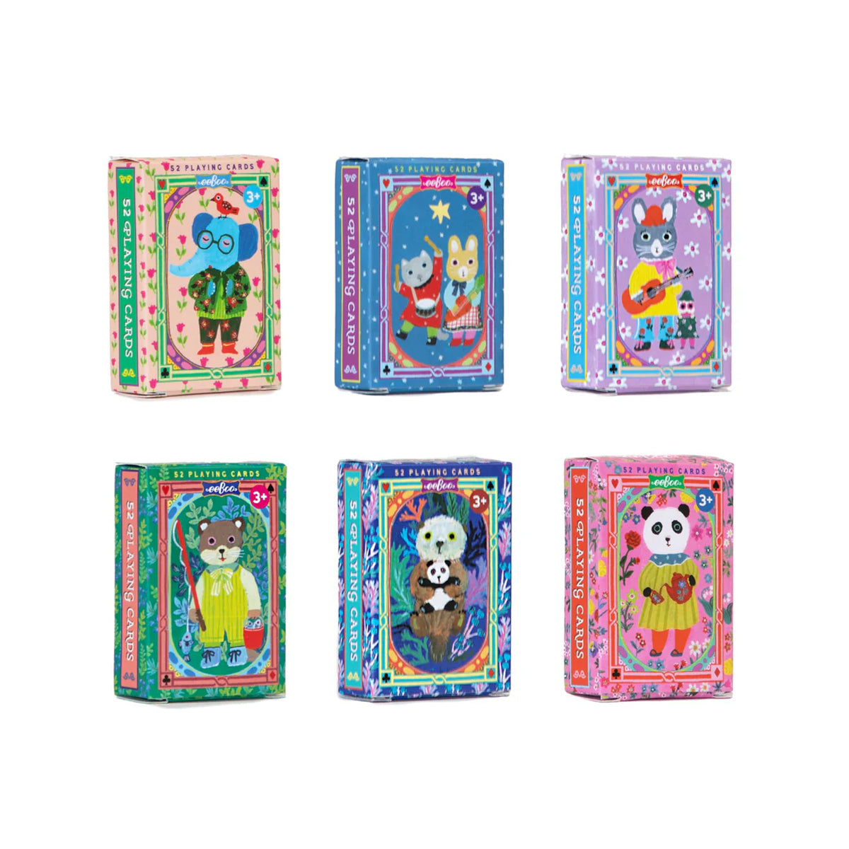 Eeboo Yumi Mini Oyun Kartları - Elephant