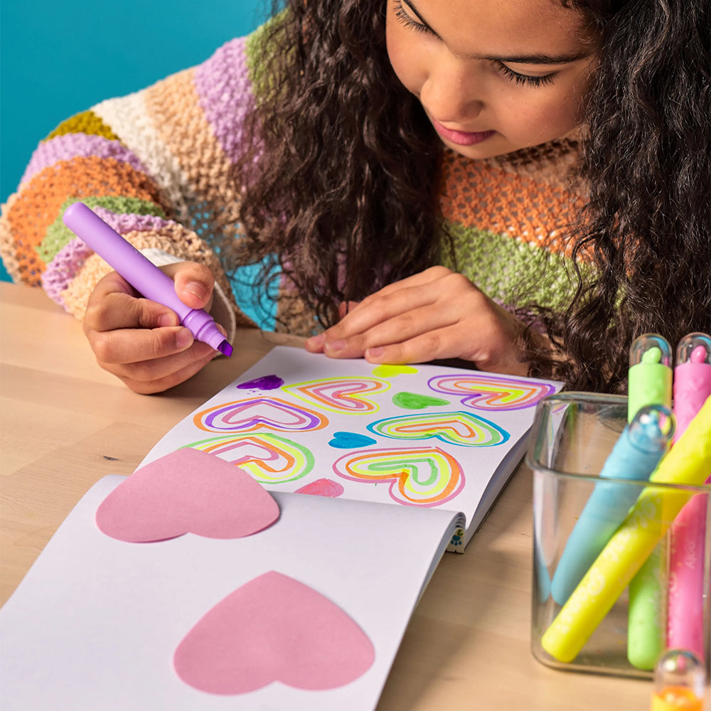 Ooly Heart Pops 6'lı Neon Highlighter