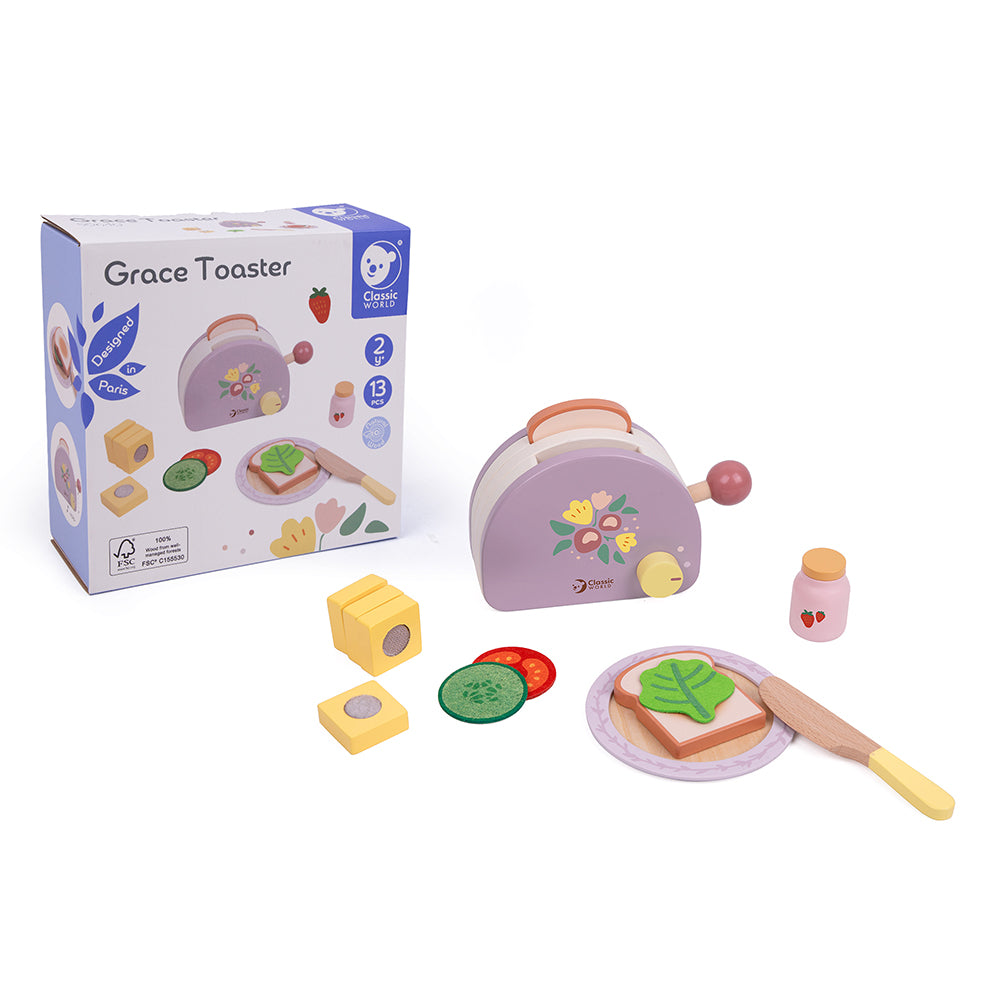 Classic World Ahşap Grace Tost Makinesi