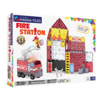 Magna Tiles Fire Station Manyetik Bloklar - 50 Parça