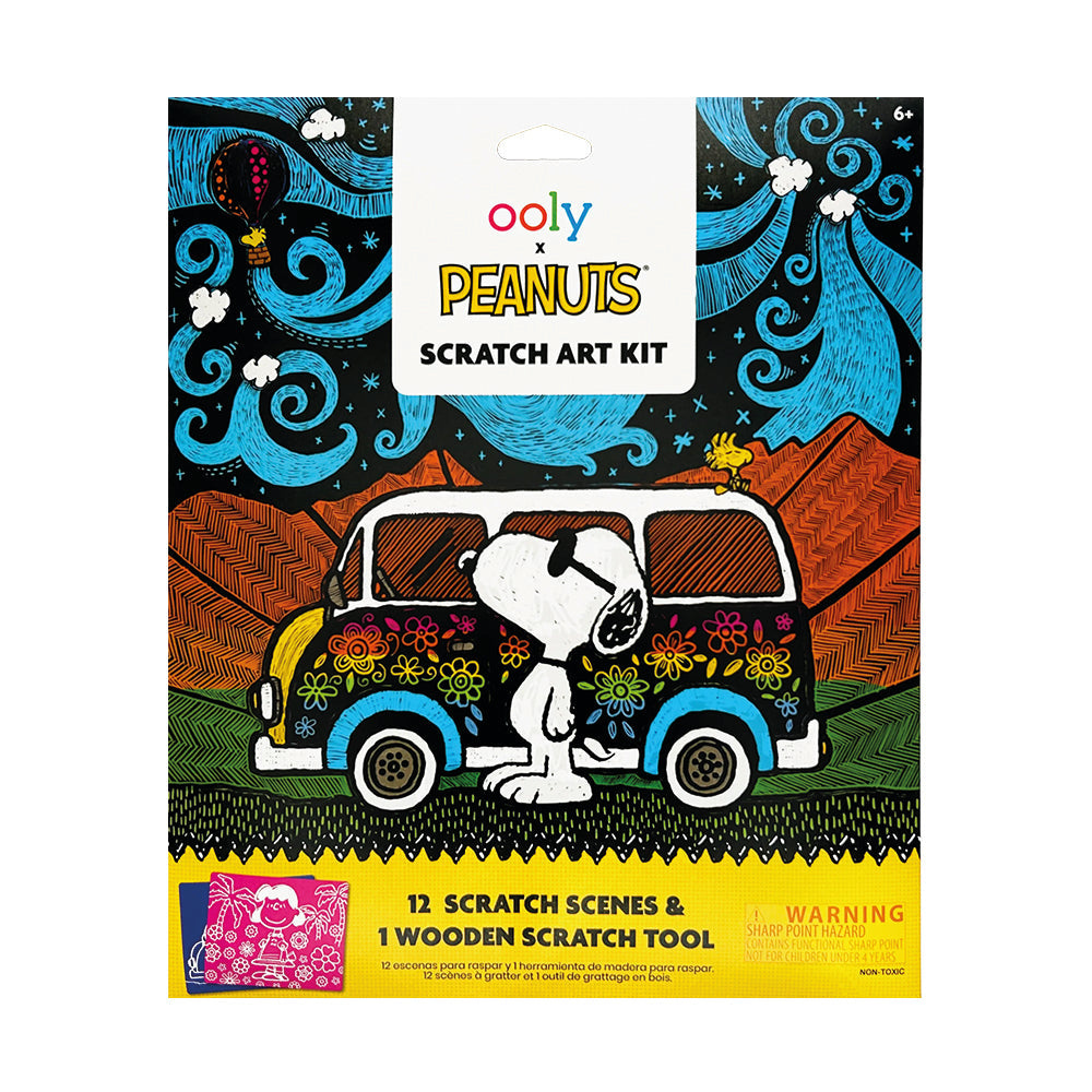 Ooly x Peanuts Scratch & Scribble