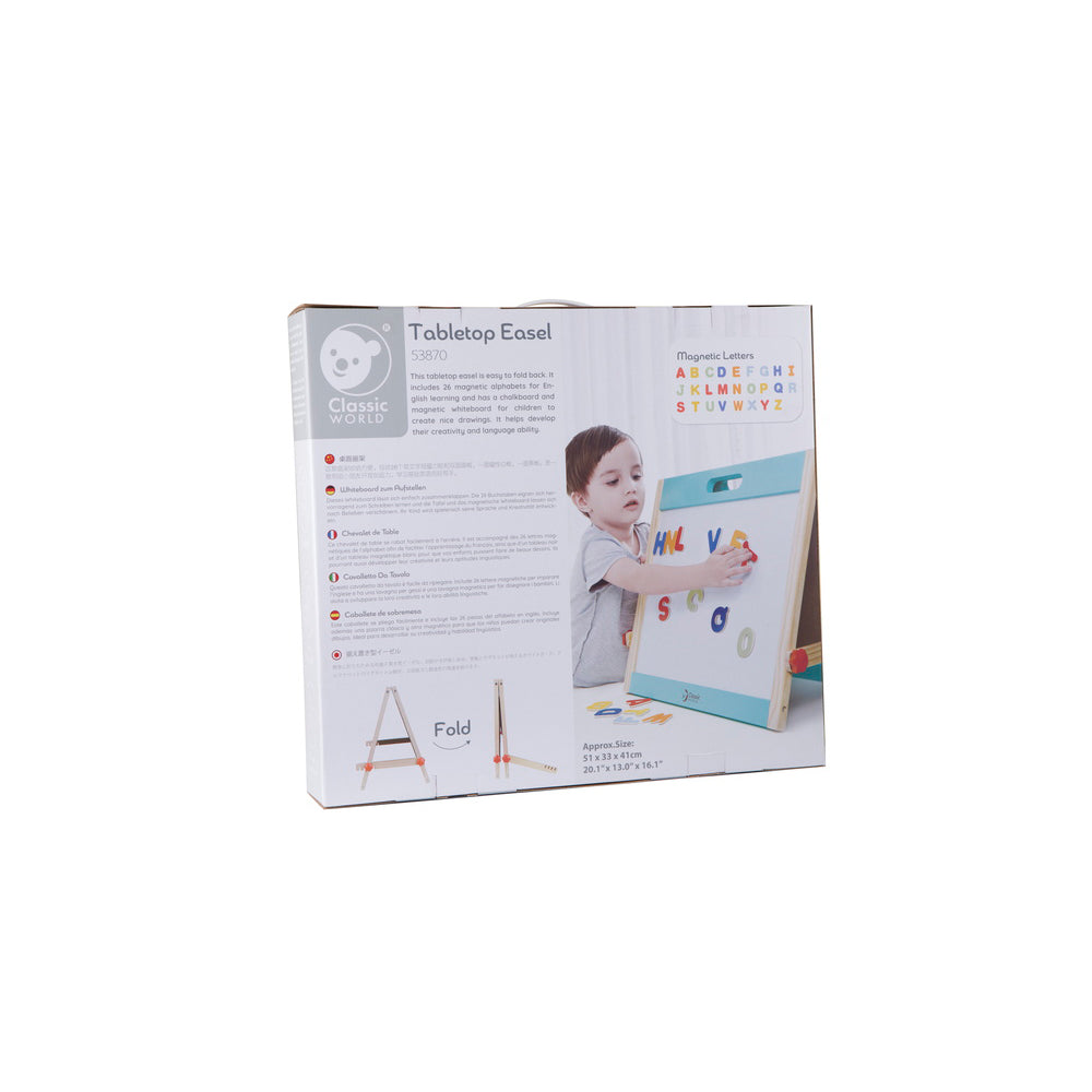 Classic World Ahşap Magnetli Yazı Tahtası