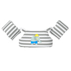 Sunnylife Çocuk Yüzme Kolluklu Can Yeleği - Eli the Elephant Green Stripe