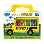 Ooly x Peanuts Snoopy School Seyahat Boyama Seti