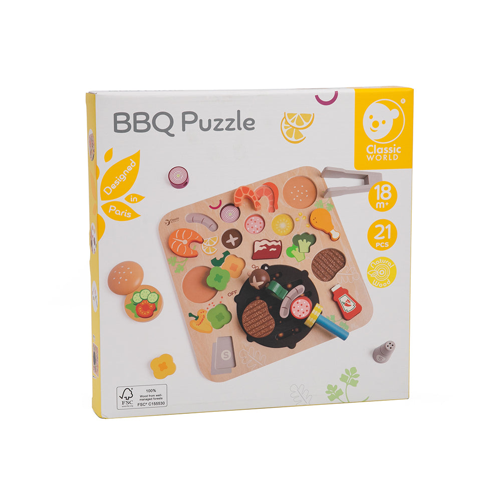 Classic World Ahşap Barbekü Yapboz