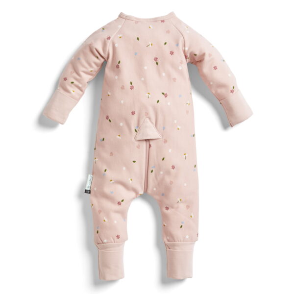 ErgoPouch 1.0 TOG Organik Pamuklu Patikli Pijama Tulum - Pembe