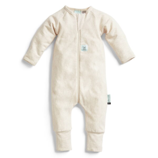 ErgoPouch 1.0 TOG Organik Pamuklu Patikli Pijama Tulum - Krem