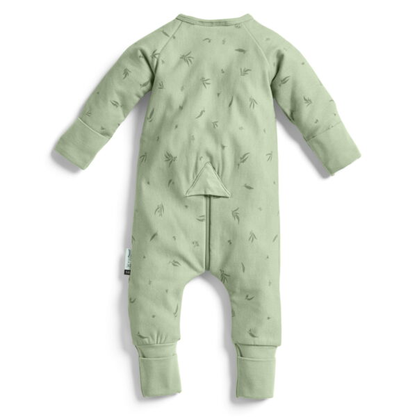 ErgoPouch 1.0 TOG Organik Pamuklu Patikli Pijama Tulum - Yeşil