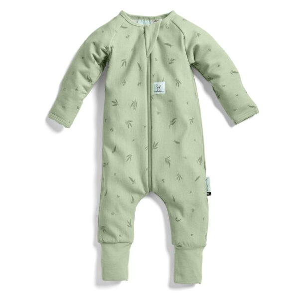 ErgoPouch 1.0 TOG Organik Pamuklu Patikli Pijama Tulum - Yeşil