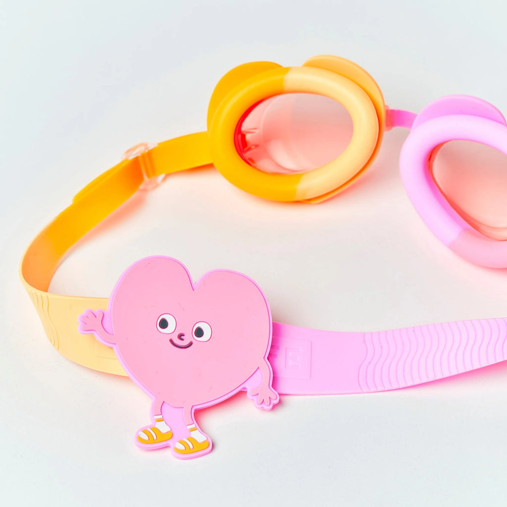Sunnylife UV Korumalı Çocuk Yüzücü Gözlüğü - Heart