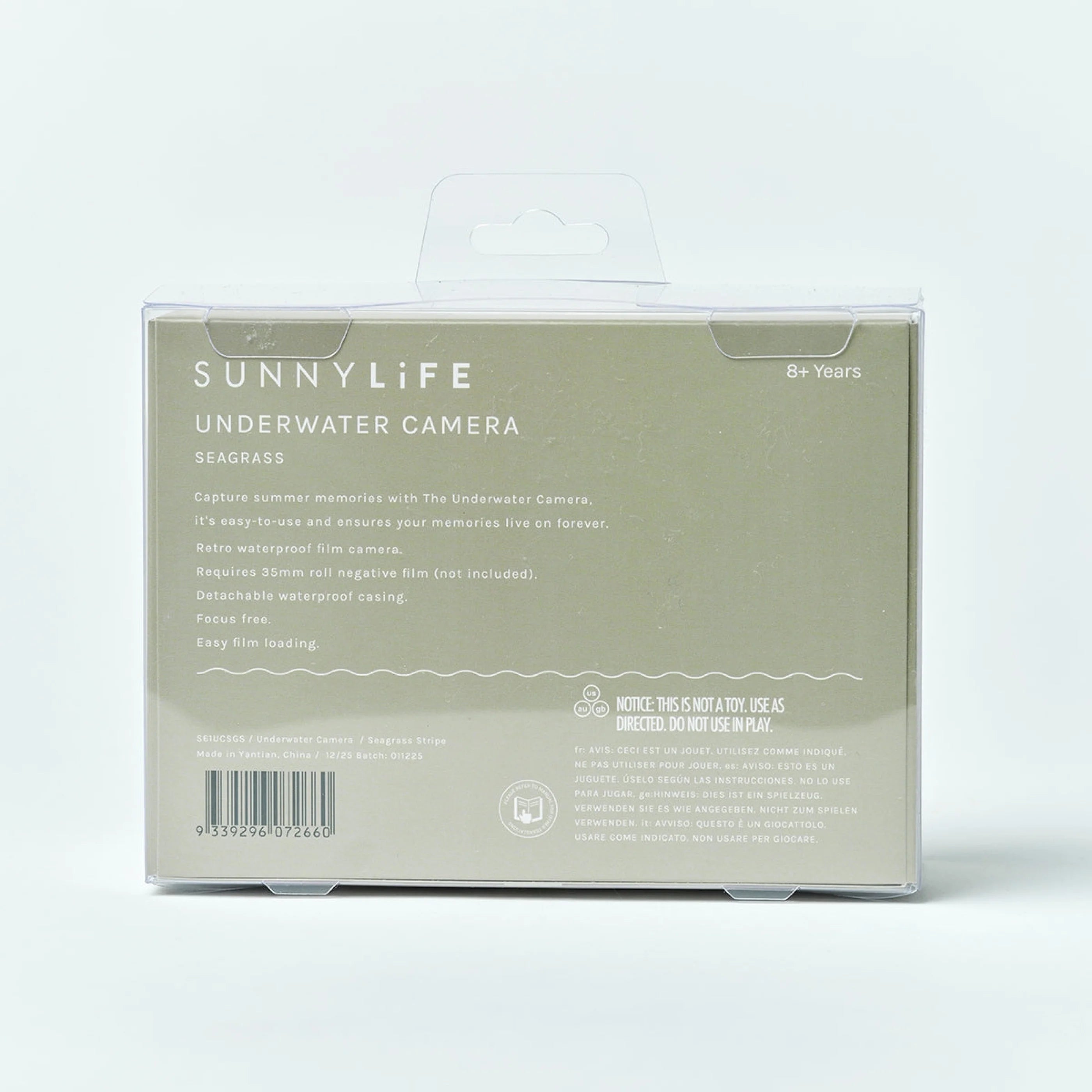 Sunnylife Retro Çizgili Su Altı Kamerası