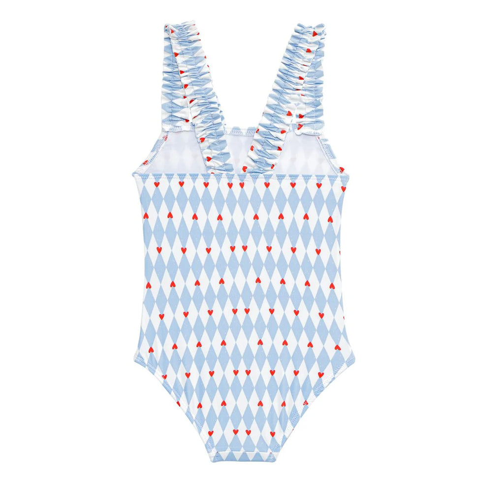 Sand Mother Smocked Swimsuit - Diamonds