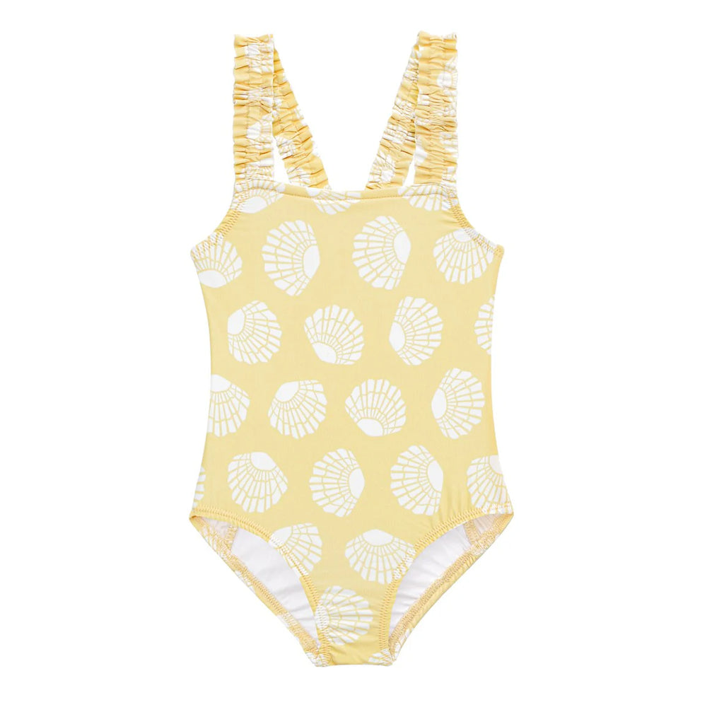 Sand Mother Smocked Swimsuit - Sunny Shells