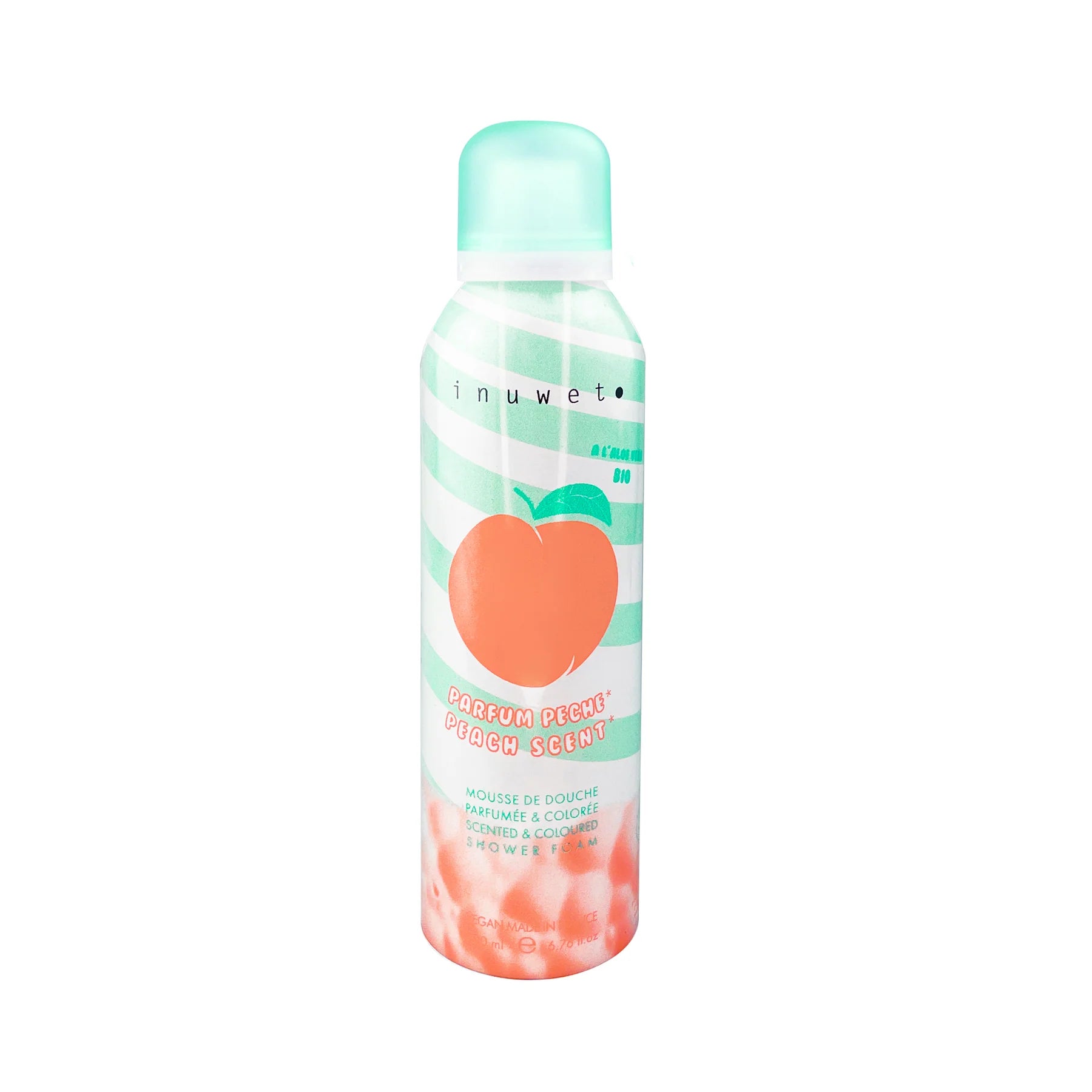 Inuwet Şeftali Kokulu Duş Köpüğü 200ml