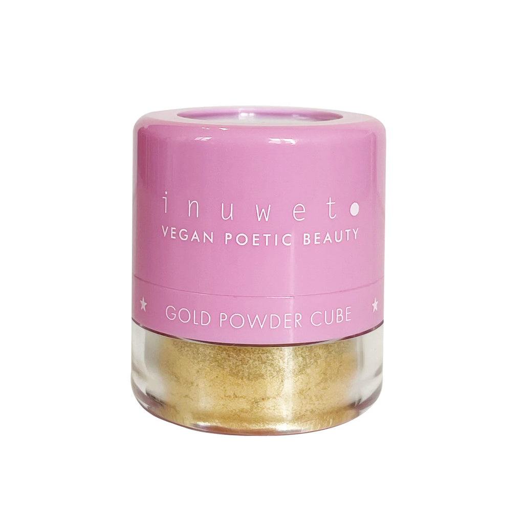 Inuwet Loose Powder Cube Gold Pudra
