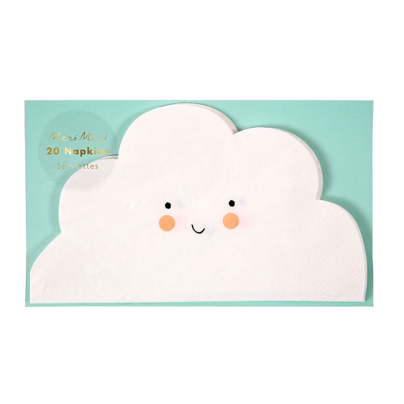 Meri Meri Happy Cloud Napkins - Bulut Peçete