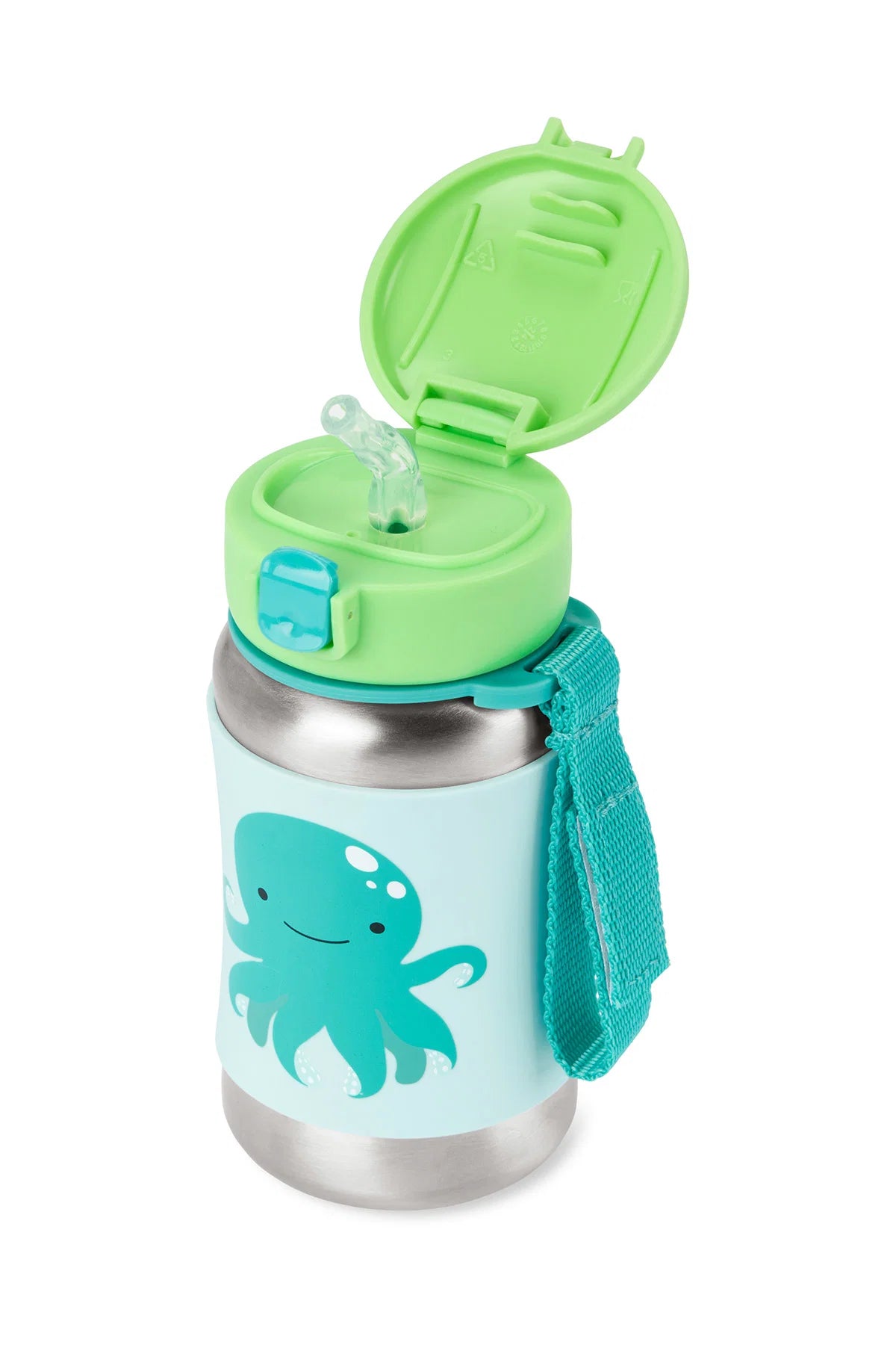 Skip Hop Zoo Pipetli Paslanmaz Çelik Suluk Ahtapot