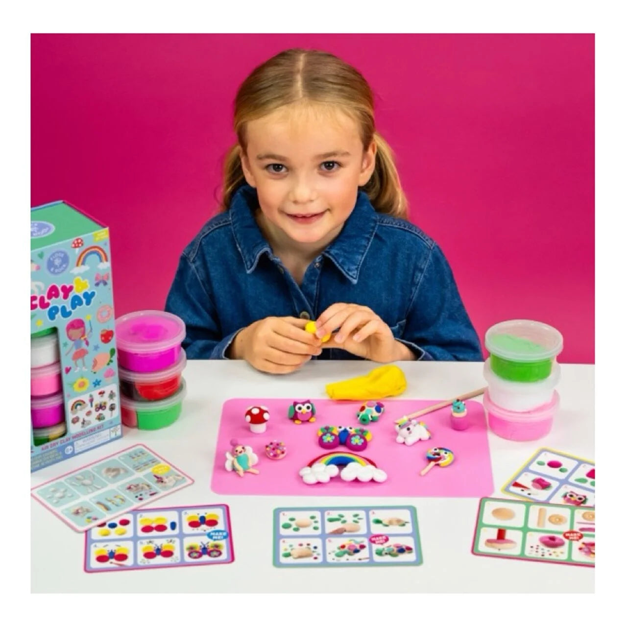 Floss & Rock Clay And Play Hava İle Kuruyan Kil Seti