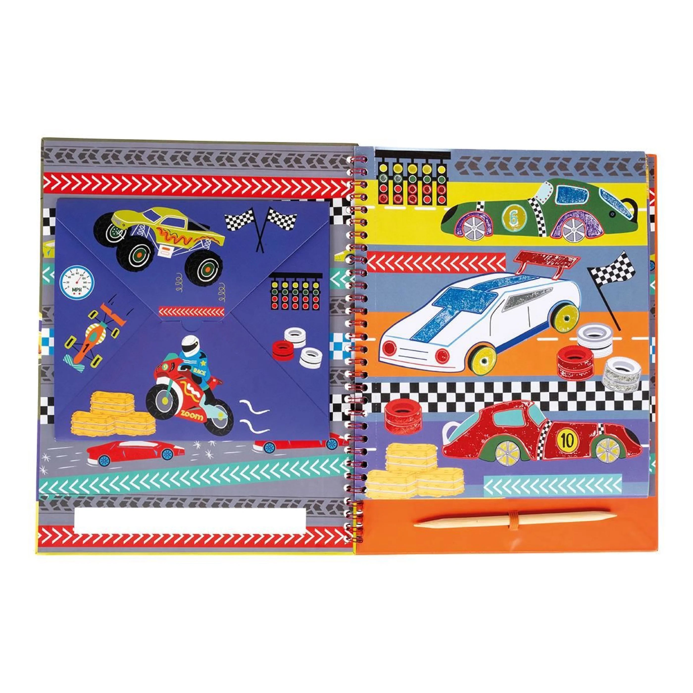 Floss & Rock - Folyo Aktivite Seti / Cars