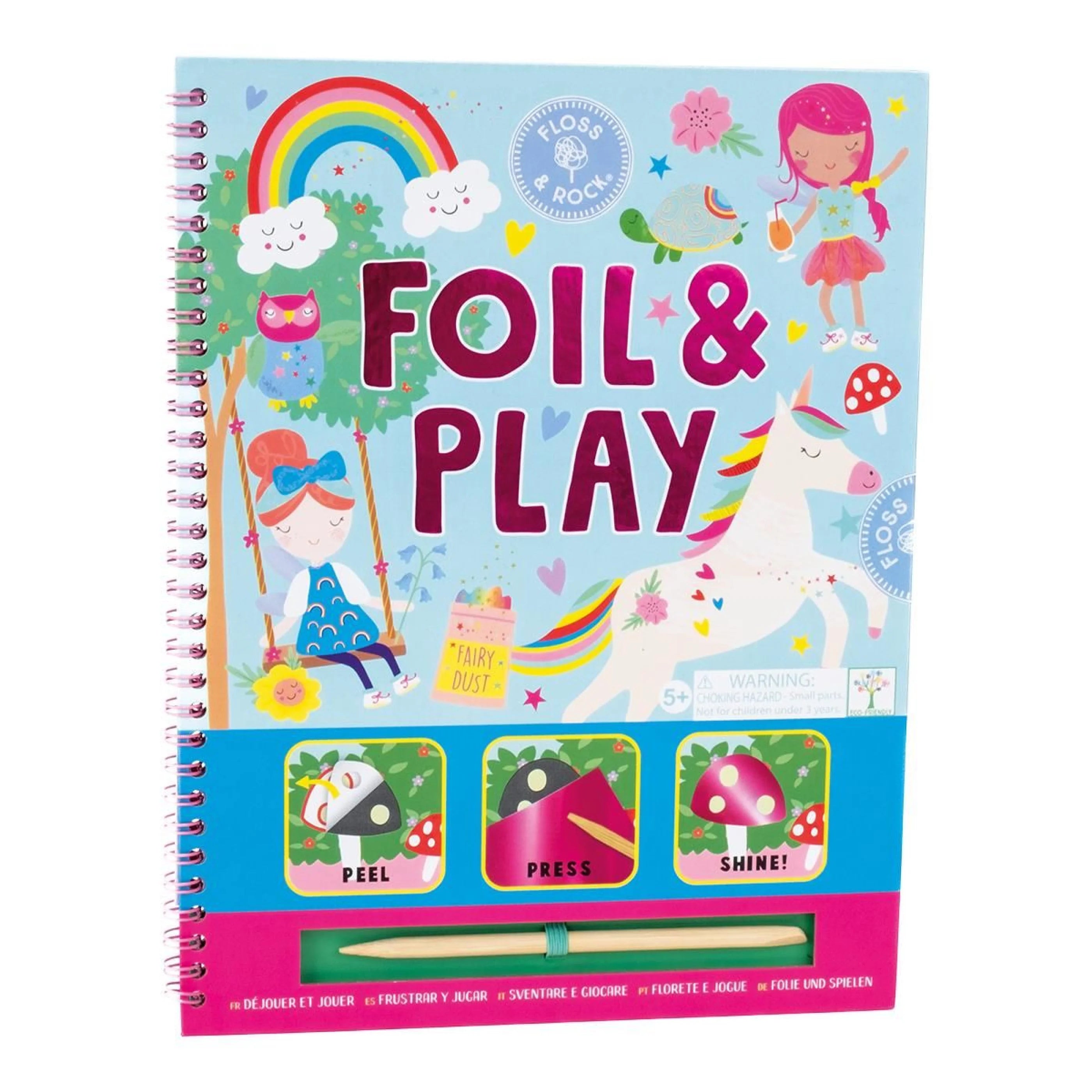 Floss & Rock - Folyo Aktivite Seti / Rainbow Fairy