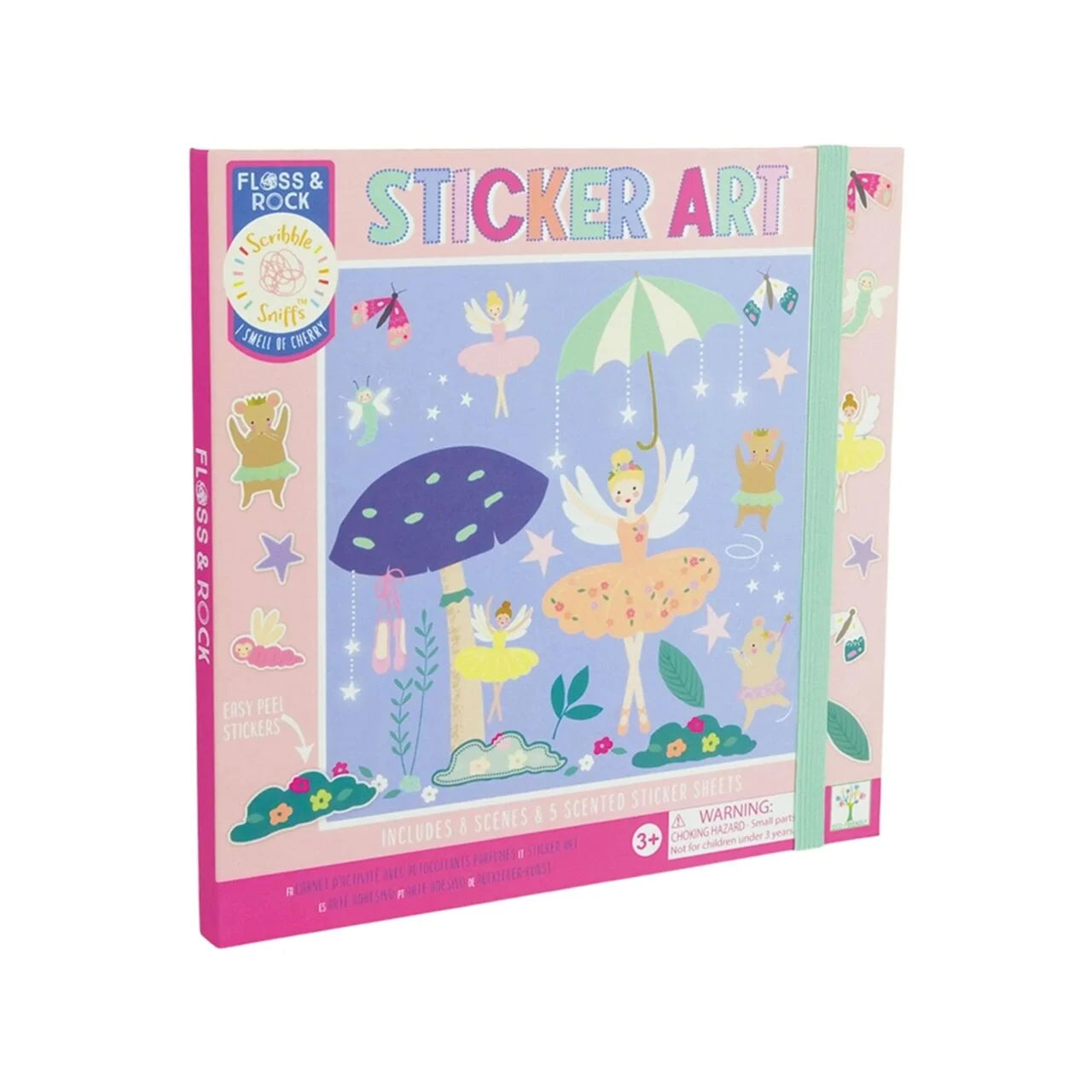 Floss & Rock Kokulu Sticker Aktivite Kitabı Enchanted