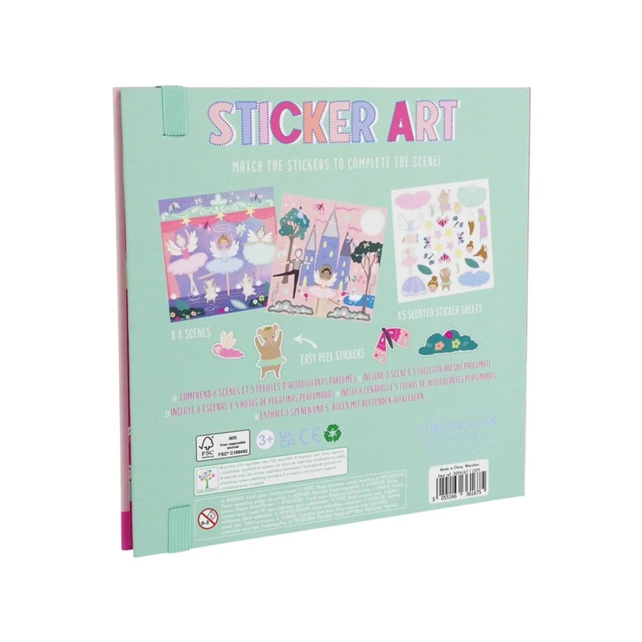 Floss & Rock Kokulu Sticker Aktivite Kitabı Enchanted