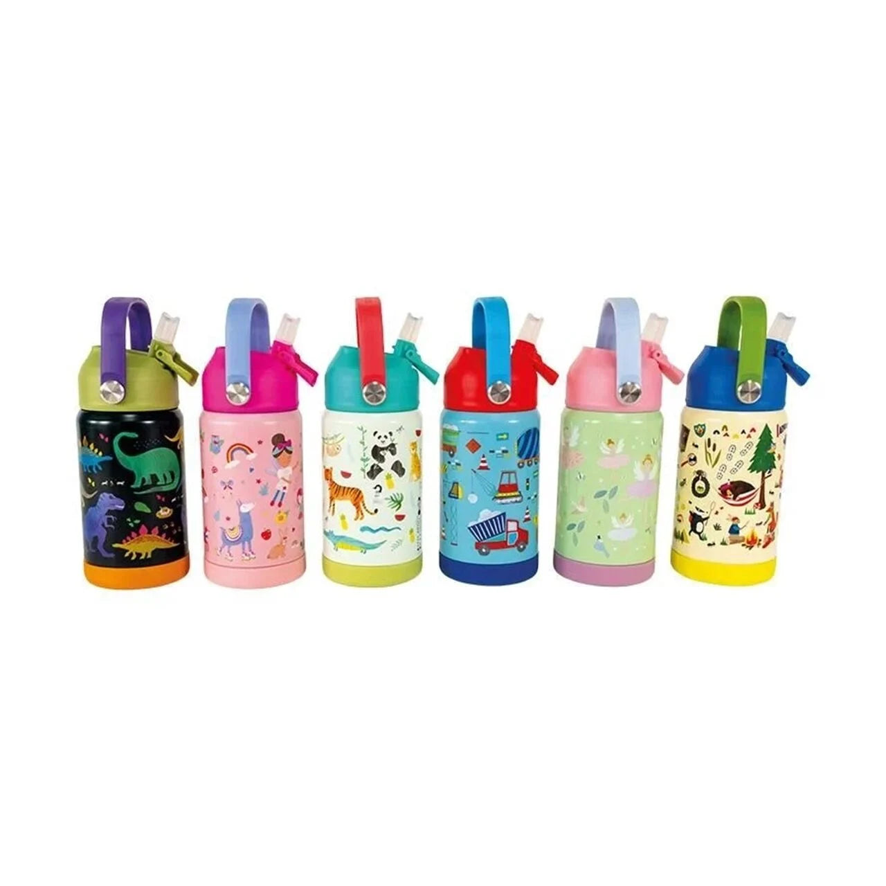 Floss Rock Çelik Pipetli Suluk - Dino