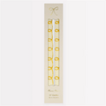 Meri Meri Gold Swirl Taper Candles - Altın Kıvrımlı Mumlar (2'li)
