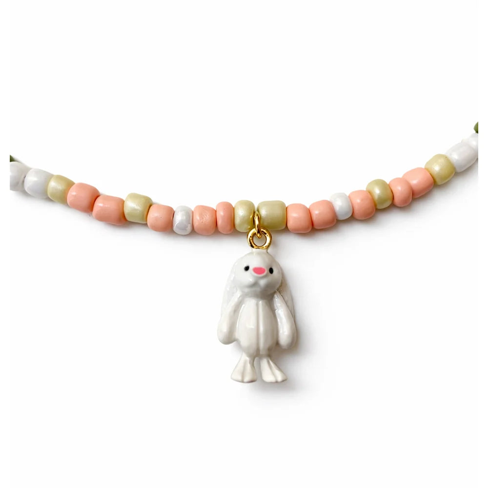 Lille Trove Jelly Rabbit Kolye - Beyaz