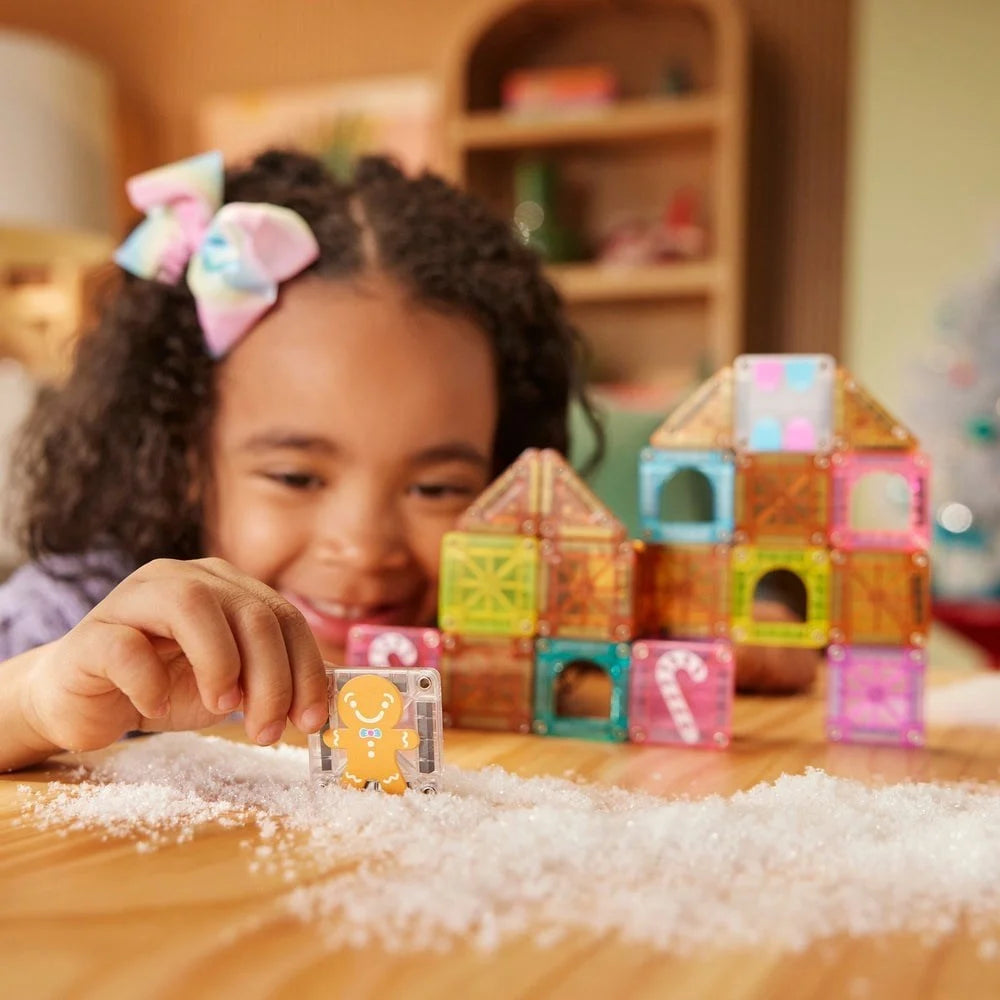 Magna Tiles Travel Gingerbread House - MicroMAGS Seyahat Seti - 24 Parça