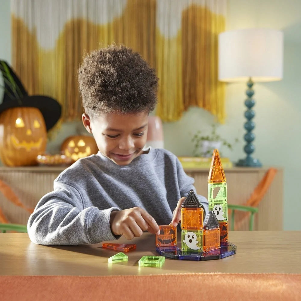 Magna Tiles Travel Spooky - MicroMAGS Ürkütücü Seyahat Seti - 24 Parça