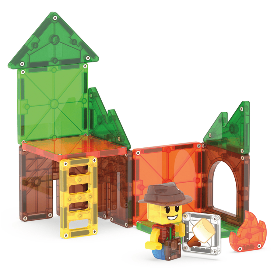 Magna Tiles Camp Out Manyetik Bloklar - 16 Parça