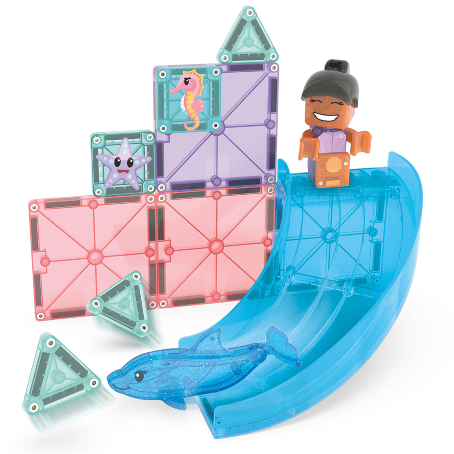 Magna Tiles Dolphin Bay Manyetik Bloklar - 13 Parça