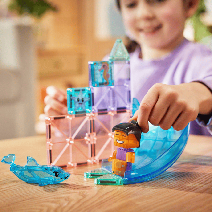 Magna Tiles Dolphin Bay Manyetik Bloklar - 13 Parça