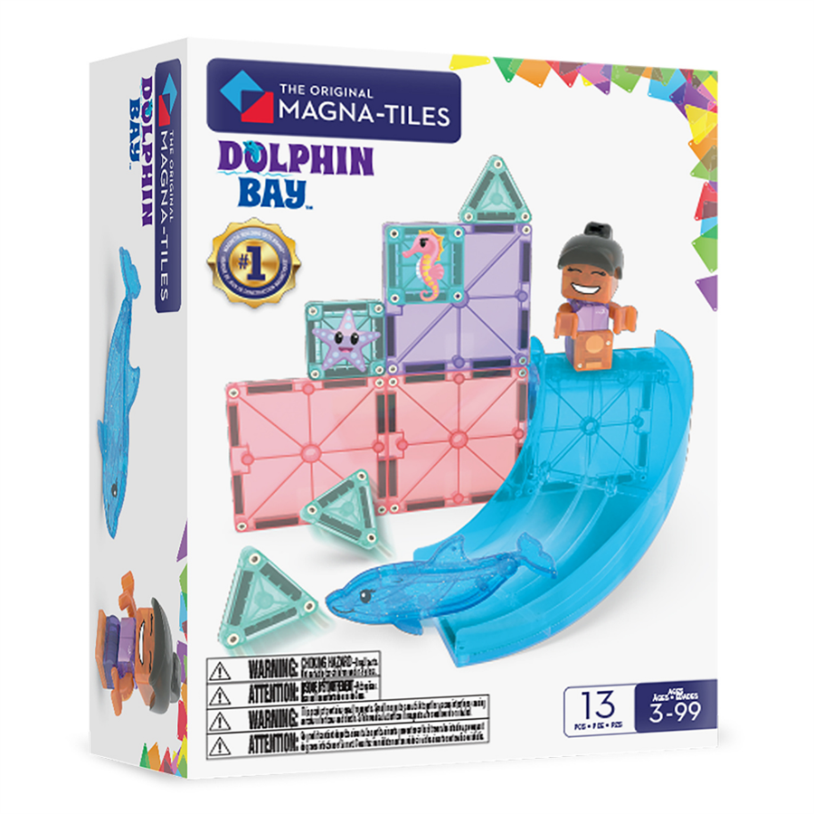 Magna Tiles Dolphin Bay Manyetik Bloklar - 13 Parça