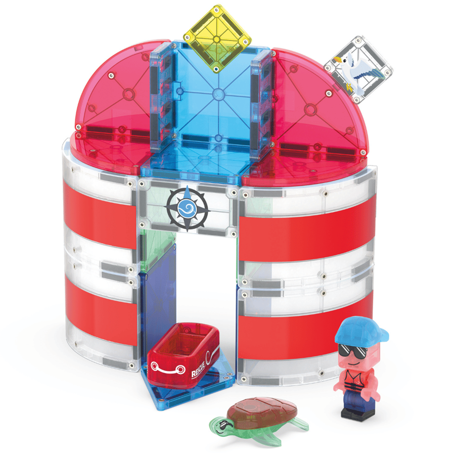 Magna Tiles Lighthouse Rescue Manyetik Bloklar - 25 Parça