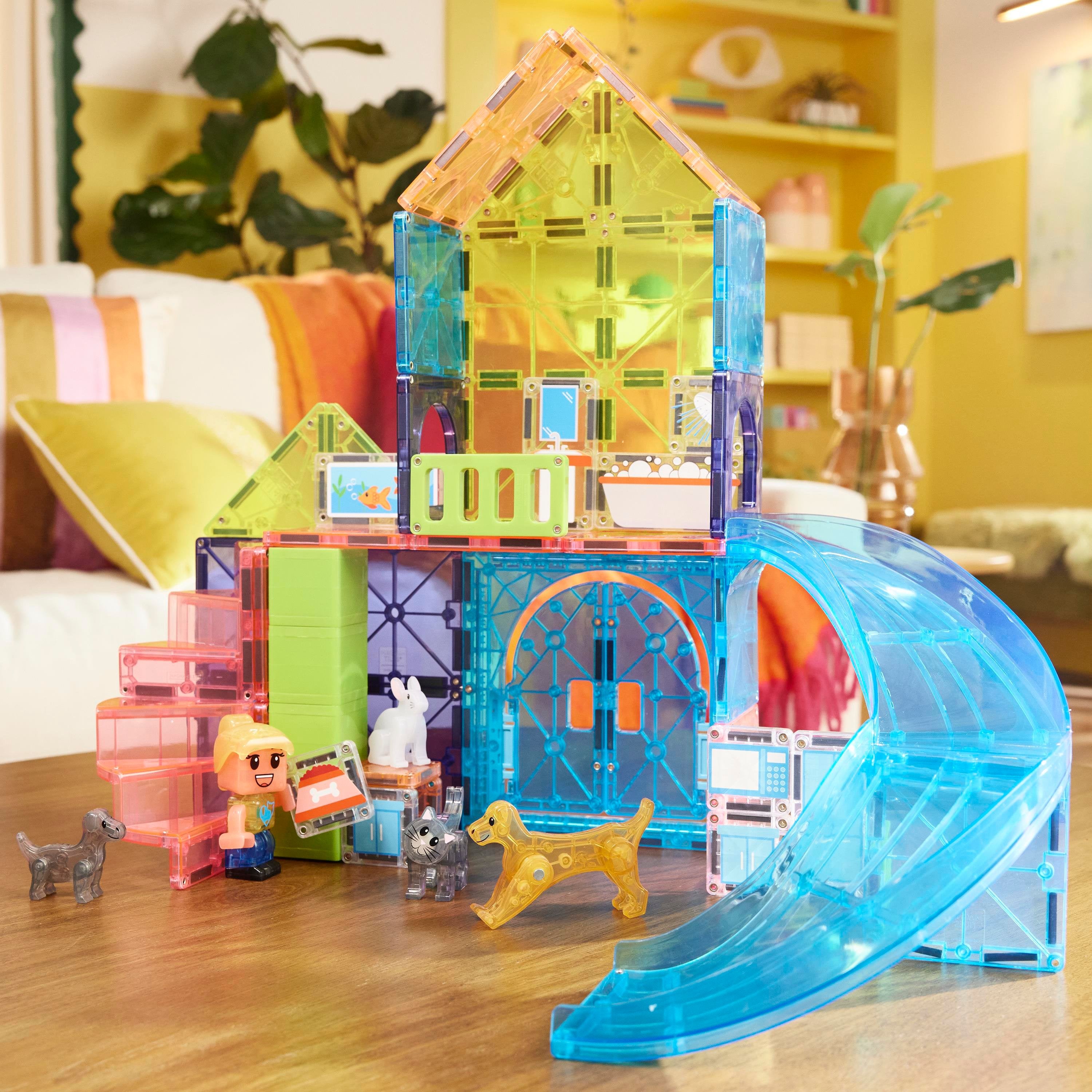 Magna Tiles Pet Playhouse Manyetik Bloklar - 50 Parça
