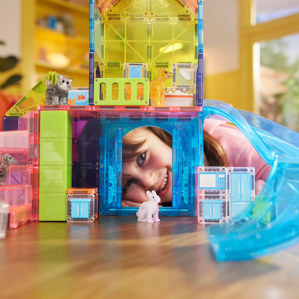 Magna Tiles Pet Playhouse Manyetik Bloklar - 50 Parça