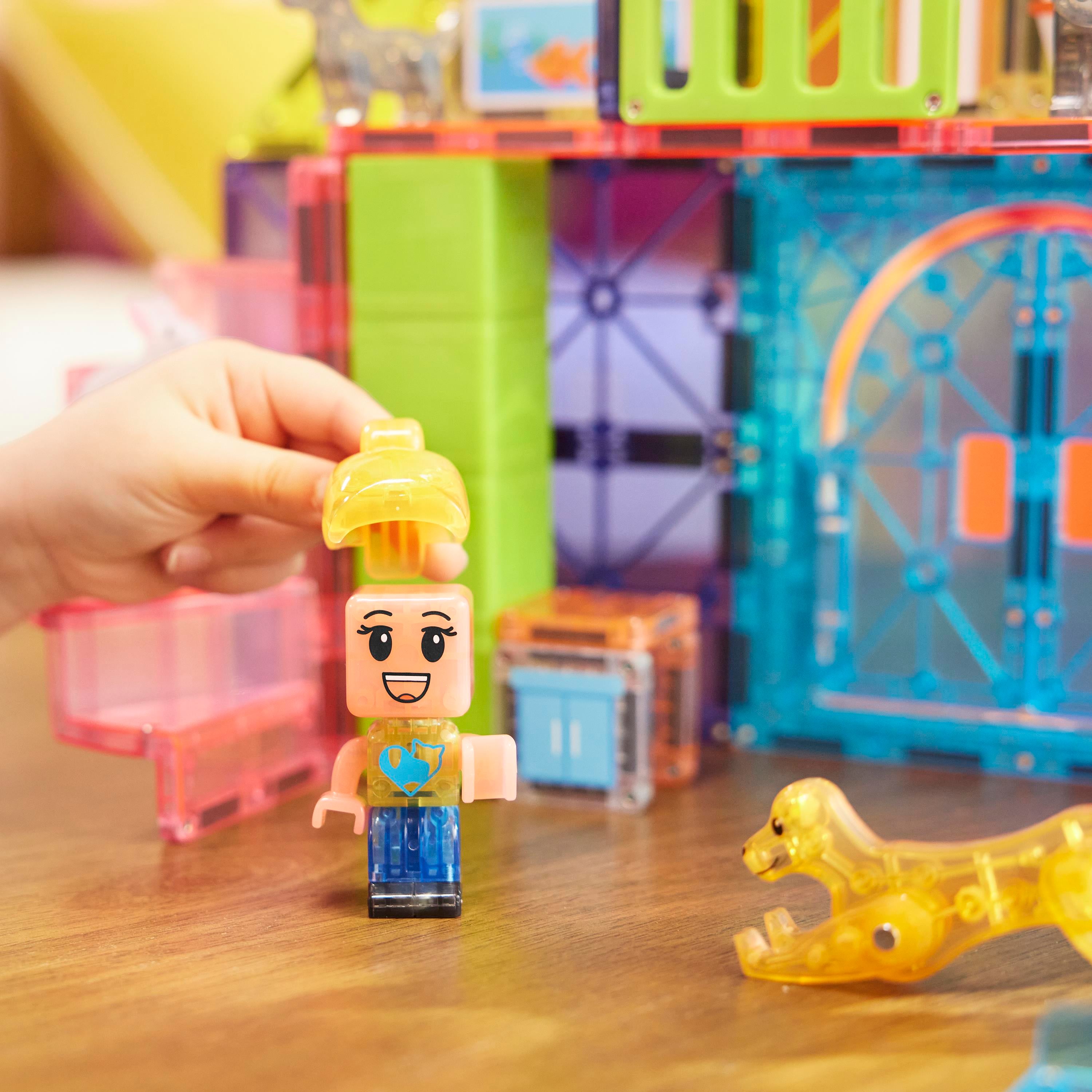 Magna Tiles Pet Playhouse Manyetik Bloklar - 50 Parça