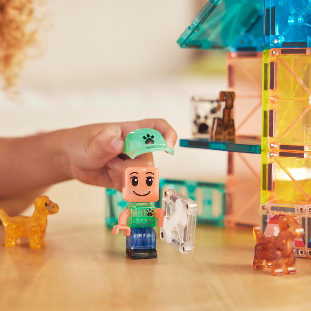 Magna Tiles Puppy Park Manyetik Bloklar - 27 Parça